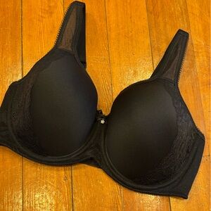 Wacoal 38DD Retro Chic Lightly Padded Full Coverage Underwire Bra, 853186